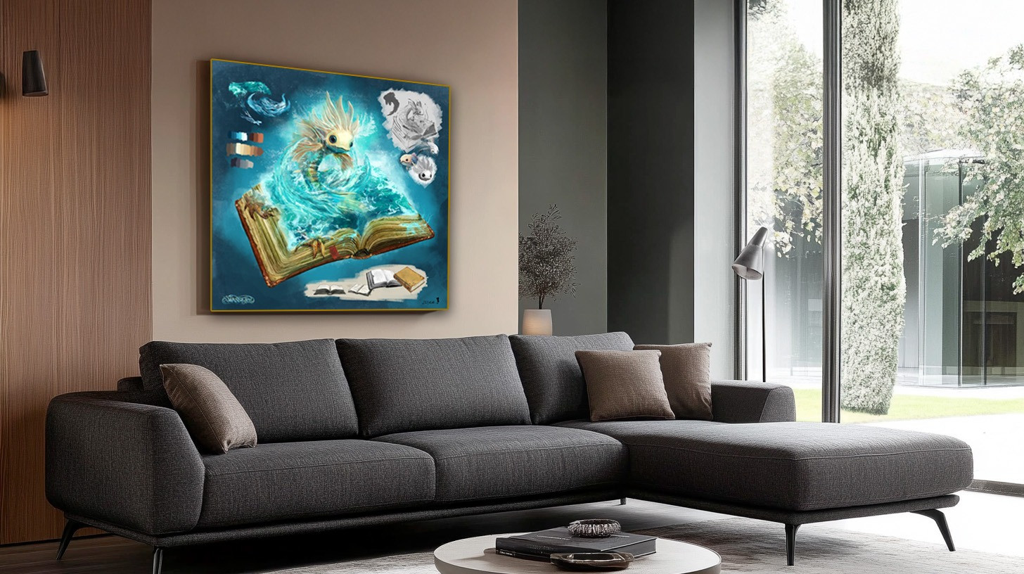 Wasser _Wohnzimmer Cinematic Art